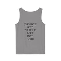 Stylish Unisex Tank Top with Artistic Floral Design, Casual Summer Wear, Art Lovers Gift, Beach Day Outfit, Gift for Him/Her