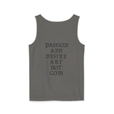Stylish Unisex Tank Top with Artistic Floral Design, Casual Summer Wear, Art Lovers Gift, Beach Day Outfit, Gift for Him/Her