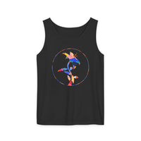 Stylish Unisex Tank Top with Artistic Floral Design, Casual Summer Wear, Art Lovers Gift, Beach Day Outfit, Gift for Him/Her