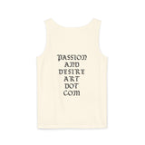 Stylish Unisex Tank Top with Artistic Floral Design, Casual Summer Wear, Art Lovers Gift, Beach Day Outfit, Gift for Him/Her