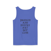 Stylish Unisex Tank Top with Artistic Floral Design, Casual Summer Wear, Art Lovers Gift, Beach Day Outfit, Gift for Him/Her