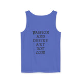 Stylish Unisex Tank Top with Artistic Floral Design, Casual Summer Wear, Art Lovers Gift, Beach Day Outfit, Gift for Him/Her