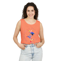 Stylish Unisex Tank Top with Artistic Floral Design, Casual Summer Wear, Art Lovers Gift, Beach Day Outfit, Gift for Him/Her