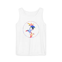 Stylish Unisex Tank Top with Artistic Floral Design, Casual Summer Wear, Art Lovers Gift, Beach Day Outfit, Gift for Him/Her