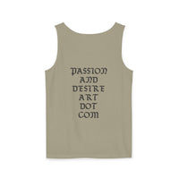 Stylish Unisex Tank Top with Artistic Floral Design, Casual Summer Wear, Art Lovers Gift, Beach Day Outfit, Gift for Him/Her