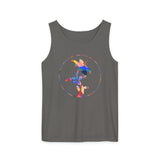 Stylish Unisex Tank Top with Artistic Floral Design, Casual Summer Wear, Art Lovers Gift, Beach Day Outfit, Gift for Him/Her
