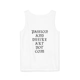 Stylish Unisex Tank Top with Artistic Floral Design, Casual Summer Wear, Art Lovers Gift, Beach Day Outfit, Gift for Him/Her