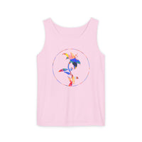 Stylish Unisex Tank Top with Artistic Floral Design, Casual Summer Wear, Art Lovers Gift, Beach Day Outfit, Gift for Him/Her