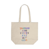 Botanical Canvas Tote Bag - Eco-Friendly Shopping, Floral Art, Reusable Grocery, Gift for Plant Lovers, Everyday Essentials