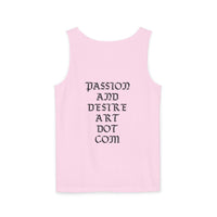 Stylish Unisex Tank Top with Artistic Floral Design, Casual Summer Wear, Art Lovers Gift, Beach Day Outfit, Gift for Him/Her