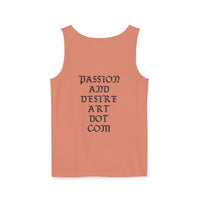 Stylish Unisex Tank Top with Artistic Floral Design, Casual Summer Wear, Art Lovers Gift, Beach Day Outfit, Gift for Him/Her