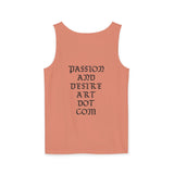 Stylish Unisex Tank Top with Artistic Floral Design, Casual Summer Wear, Art Lovers Gift, Beach Day Outfit, Gift for Him/Her