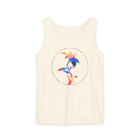 Stylish Unisex Tank Top with Artistic Floral Design, Casual Summer Wear, Art Lovers Gift, Beach Day Outfit, Gift for Him/Her
