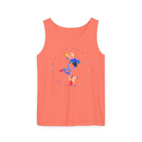 Stylish Unisex Tank Top with Artistic Floral Design, Casual Summer Wear, Art Lovers Gift, Beach Day Outfit, Gift for Him/Her