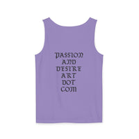 Stylish Unisex Tank Top with Artistic Floral Design, Casual Summer Wear, Art Lovers Gift, Beach Day Outfit, Gift for Him/Her